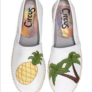 Sam Edelman Circus Pineapple & Palm Shoes